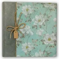 Zep - Fotoalbum Garden Grijs met 50 bladen / 100 blz. wit formaat 32x32 cm - GD323250G