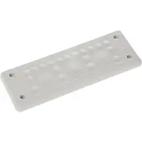 Trelleborg MH-24 F 22-1 LIGHT GREY UL94 V-0 IP65 TPE Screw Doorvoerplaat Verschroefbaar Klem-Ø (max.) 20 mm TPE Grijs 1 stuk(s)