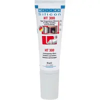 Weicon Silicon HT 300 – Hoogtemperatuur siliconenlijm 85 ml karmijnrood