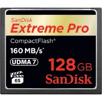 SanDisk 128GB Extreme Pro CF 160MB/s CompactFlash