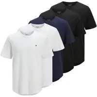 Jack & Jones Premium Shirt blauw / zwart / wit