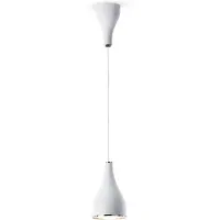 SERIEN LIGHTING Hanglampe , dimbare, Wit, Woonkamer, Aluminium