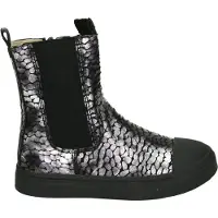 Shoesme enkelboots zwart/zilver Meisjes Imitatieleer Meerkleurig - maat 28