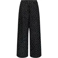 ONLY Broek 'ONLNOVA' zwart / wit