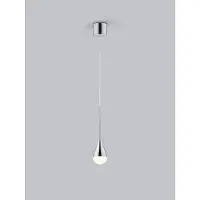 HELESTRA Hanglamp DUC, dimbaar, chroom / zilver, Badkamer, Aluminium, Modern