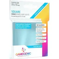 GameGenic Sleeves Prime Square-Sized 73x73mm (50 stuks)