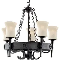 Searchlight Kasteel hanglamp Cartwheel Ø 63cm