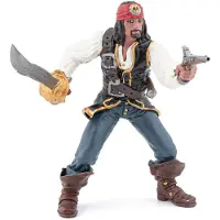 Papo Der Pirat mit der Waffe - H: 10,5 cm - - One Size - Spielzeugfiguren