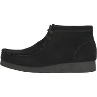 Clarks Shoes WallabeeEVO BT Heren Veterschoenen - Suede - Zwart