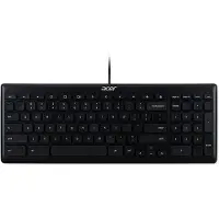 Acer GP.KBD11.00Z, Volledige grootte (100%), USB, Mechanische keyswitch, AZERTY, Zwart