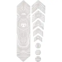 All Mountain Style Honeycomb Frame Protection Kit 9 stuks - White Wolf