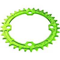 Race Face Narrow Wide Single Chainring 104mm BCD (Gaten schroefdraad) Green || Maat: 30