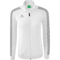 Erima Essential Team Tracktop Jack Dames - Monument Grey / Wit | Maat: 38