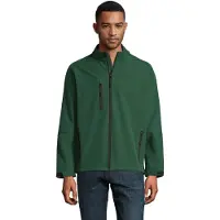 SOL's 46600 - Heren Softshell Jas Rits Relax Bottle Green - 2XL - polyester