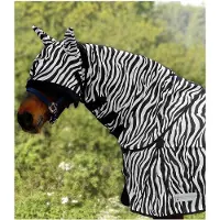 Waldhausen Zebra - Halsstuk van vliegendeken - Paardendeken - Shetlander - Zebra