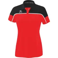 Erima Change By Poloshirt Rood/zwart/wit