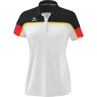 Erima Change By Poloshirt Wit/zwart/rood