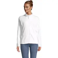 Sol 54500 - Dames Fleecevest North White - M - polyester