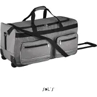 Sol 71000 - Luxury Travel Bag - Casters Voyager Mixed Grey - polyester/nylon