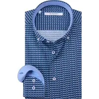 The BLUEPRINT Premium Business overhemd Blauw