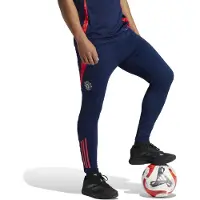 Adidas Sportbroek 'Manchester United Tiro 24' navy / oranjerood