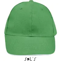 SOL's Six Panel Cap Buffalo LC88100 - Kelly Green/White - One size