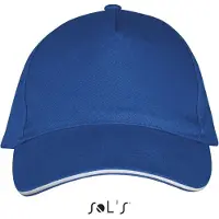 SOL's Five Panels Cap Long Beach LC00594 - black/red - One size