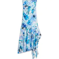 Desigual Jurk blauw / donkerblauw / zwart / wit