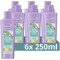 Andrélon Kokos Volume Boost shampoo - 6 x 250 ml | Shampoo van