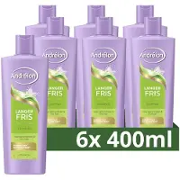 Andrélon - Shampoo - Langer Fris - 6 x 400 ml