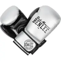 Benlee Carlos Leather Artificial Boxing Gloves Zilver 6 oz