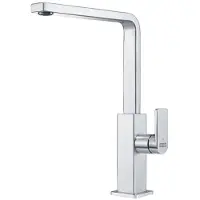 Franke Mythos, Tahem, Roestvrij staal, Greep met hendel, Zelfaanzuigend, Type L, 40 x 40 mm