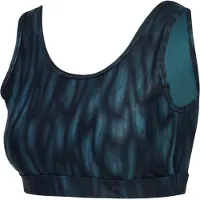Hummel Sport bh 'Hiit' cyaan blauw / zwart