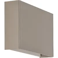QAZQA Moderne wandlamp staal 2-lichts - Otan