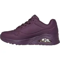 SKECHERS Sneakers laag 'Schnürschuh Damen 73690 WINE Kunststoff (Synthetik) in rot' lila