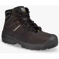 Safety Jogger Vesuvio S3 Werkschoen Halfhoog Donkerbruin | Maat: 37