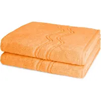 Ross Dames en Heren 2 X douchedoek - Als set Cashmere feeling