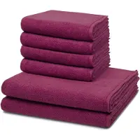 Ross Sonstiges 4 X handdoek 2 X douchehanddoek - in set 6 pack Sensual Skin
