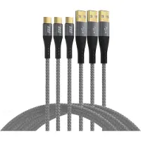 Efbe-Schott USB-AC-00008 USB-A auf USB-C Kabelset 60W QC 3A 3x2m