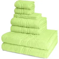 Ross Dames en Heren 2 X Washand 2 X gasten- 2 X douche- 2 X handdoek in een set Cashmere feeling
