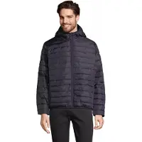 SOL's Men´s Stream Lightweight Hooded Padded Jacket L04444 - French Navy - XL
