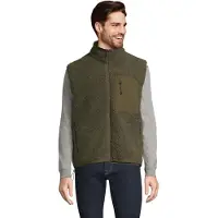 Sol Unisex Sherpa Bodywarmer Fury L04041 - Army/Dark Army - XL