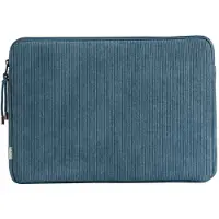 Selencia Corduroy Laptophoes 15-16 inch - Laptopsleeve - Slate Blue