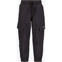 Unsigned jongens cargo joggingbroek donkergrijs maat 98/104