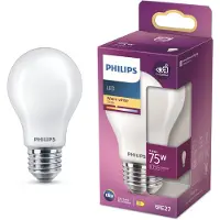 Philips LED lamp E27 | Peer A60 | Mat | 2700K | 7.8W (75W)