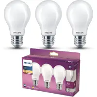Philips 7,8W - E27 - 2700K - 1055 lumen set van 3
