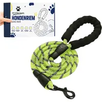 All 4 Pets Supply Hondenriem - 3 Meter - Reflecterend - Honden Riem - Leiband Hond - Looplijn - Hondentuig - Dog Leash - Groen