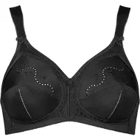 Triumph Wireless bh Doreen + Cotton 01 | Maat: 75B | Kleur: Zwart
