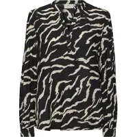 Kaffe Blouse 'Somia' zwart / wit