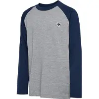 Hummel Shirt 'Bee' navy / grijs gemêleerd